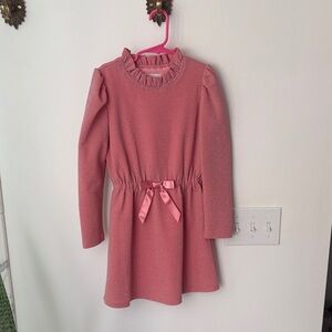 American Girl Pink Ruffle Dress